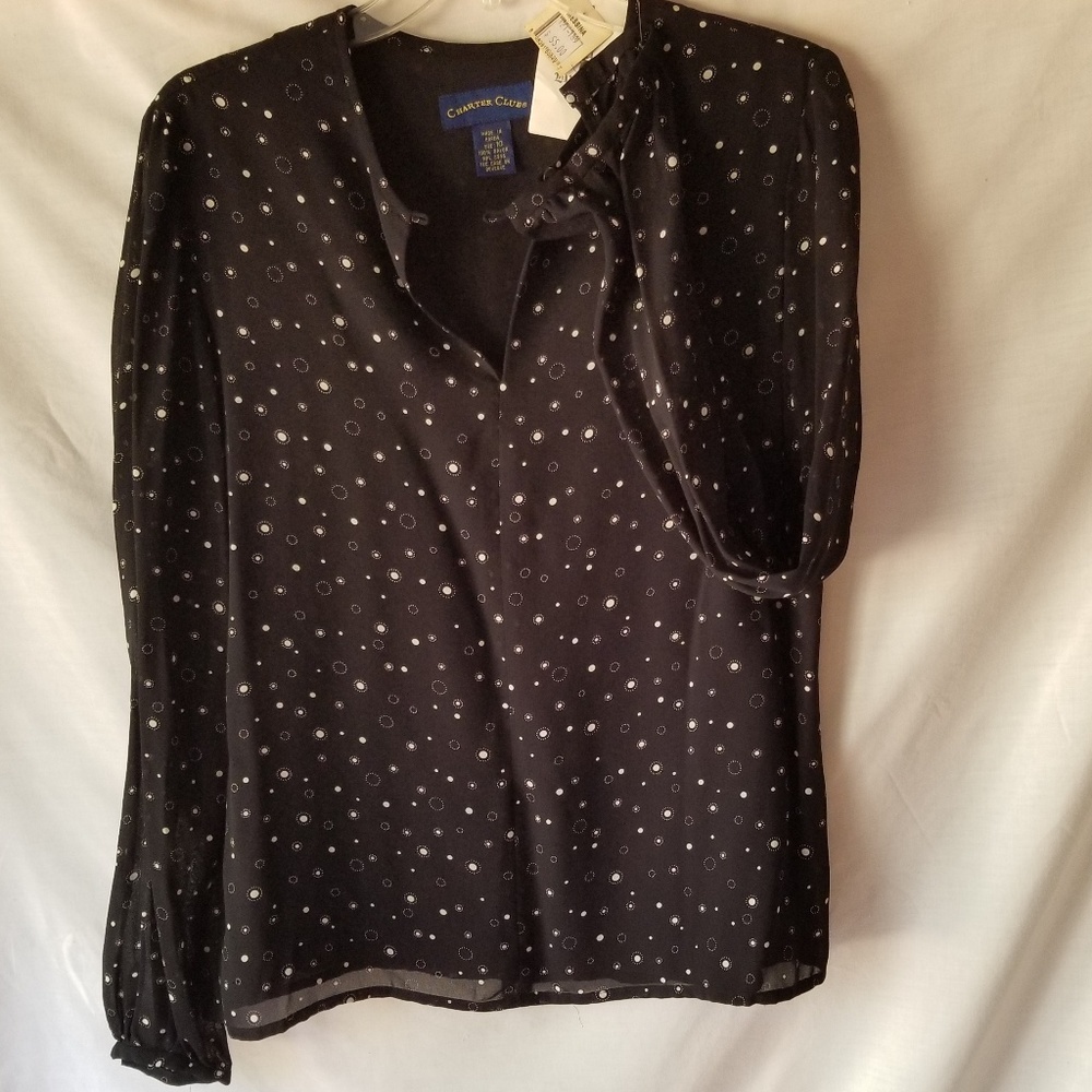 NWT Charter Club blouse